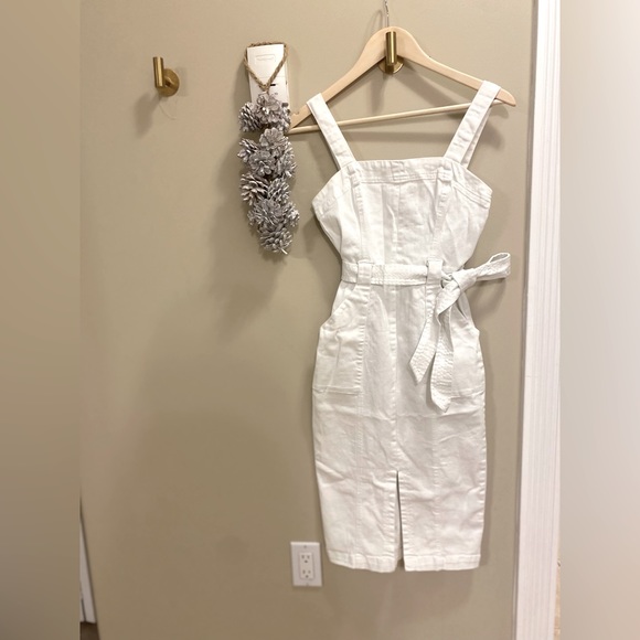 White jean dress dynamite - XS - Picture 3 of 6